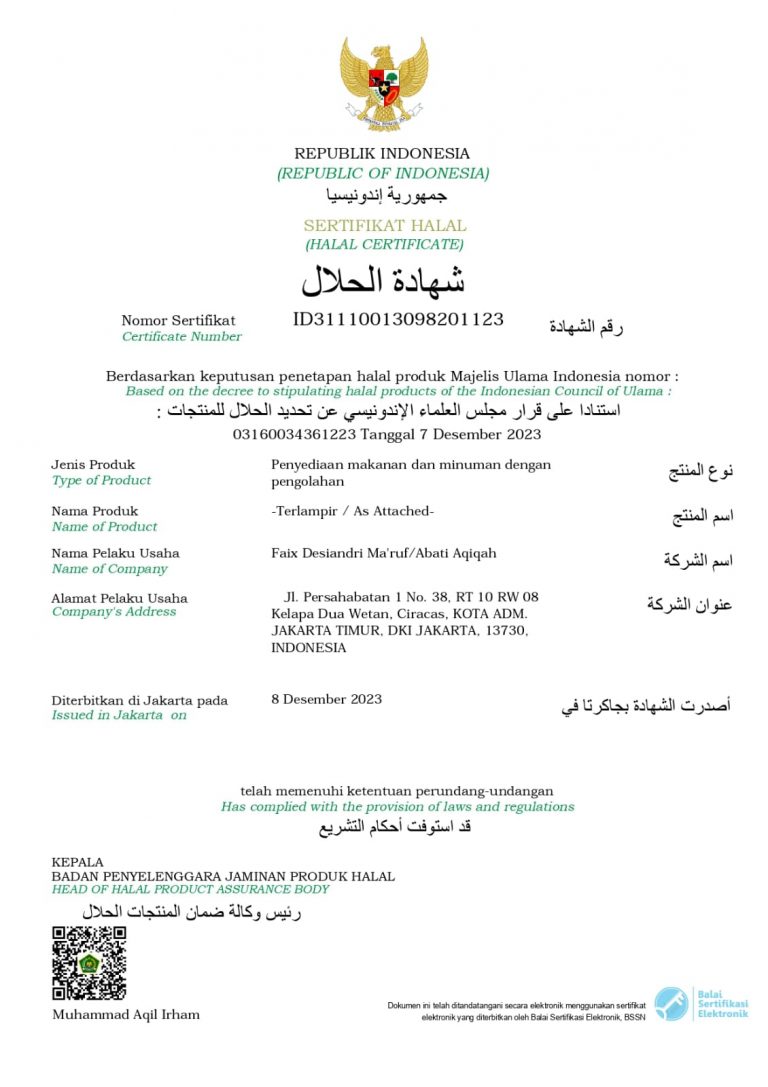 Halal ID Abati Aqiqah